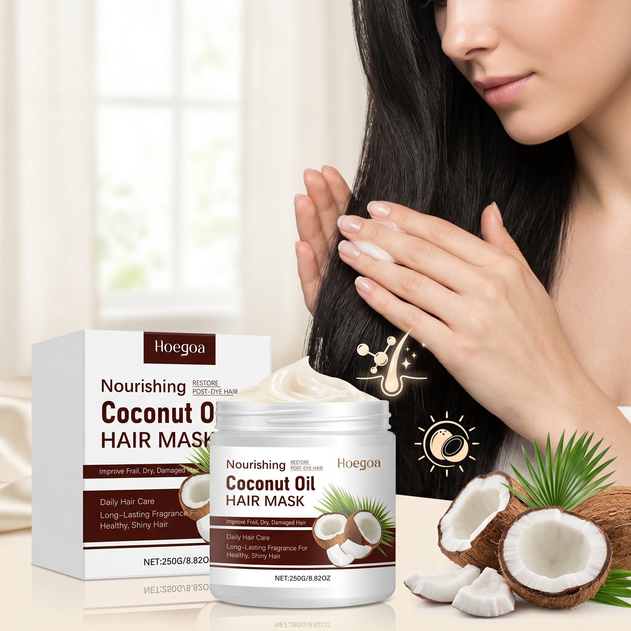 Coconut Oil Refined - Coconut Oil Hair Mask Deep Moisturize