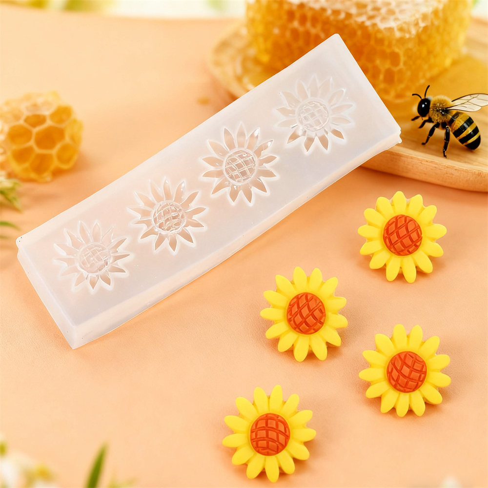 4pcs Honeybee Honeycomb Bee Si - Soap Making Art review and price