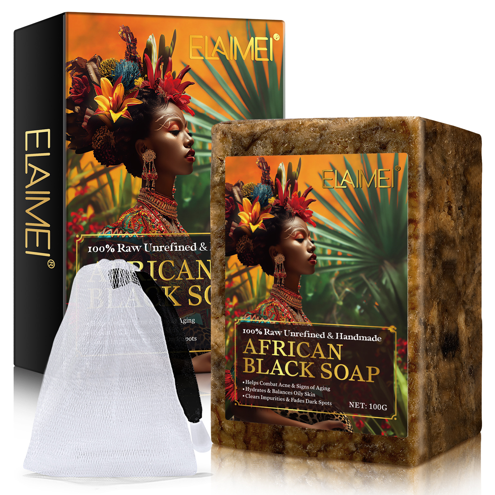 Raw African Black Soap for Oil - Coconut Oil Refined review and price