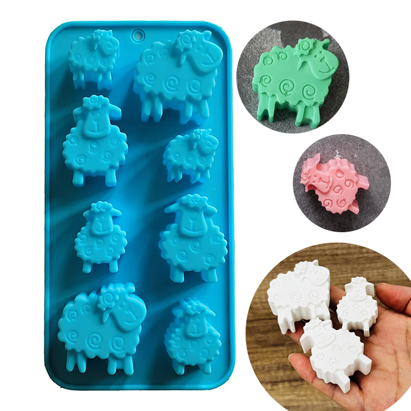 Sheep Silicone Mold For Soap M - Soap Making Art review and price