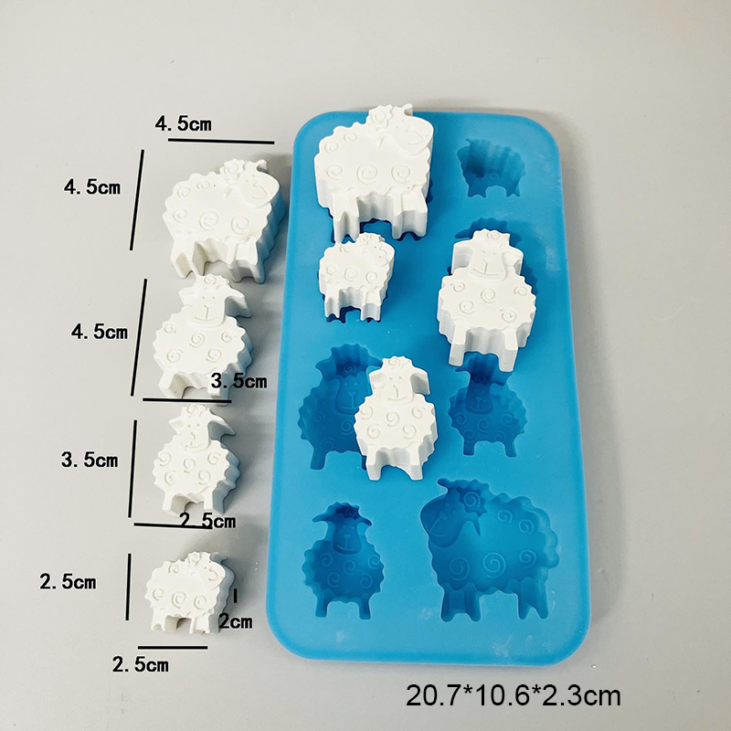 Sheep Silicone Mold For Soap M - Soap Making Art review and price