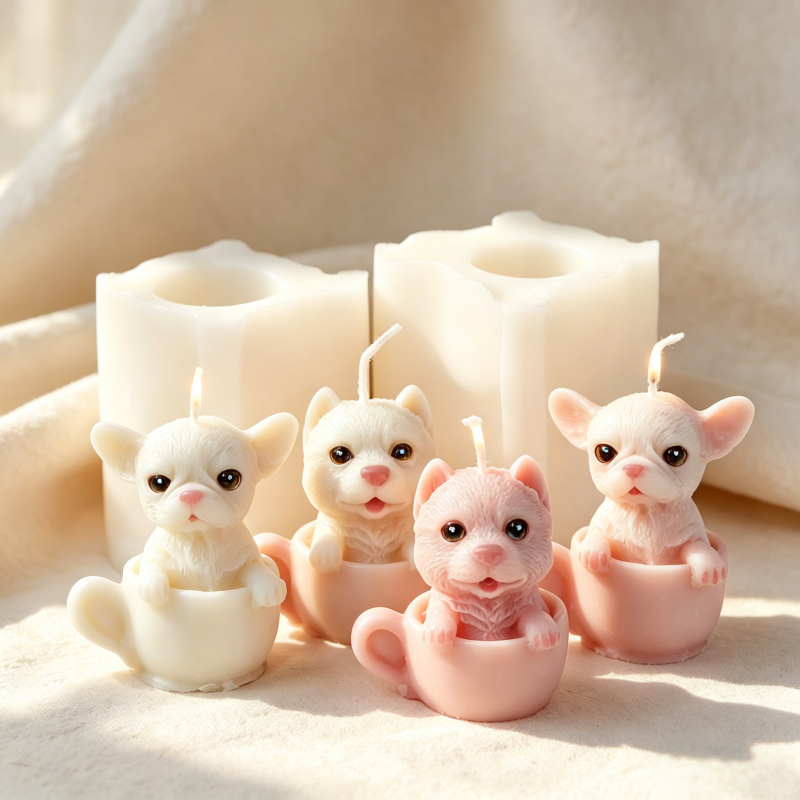 Cute Dog Cup Shaped Silicone M - Soap Making Jug review and price
