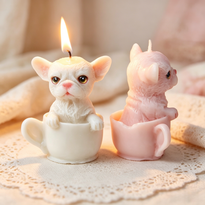Cute Dog Cup Shaped Silicone M - Soap Making Jug review and price