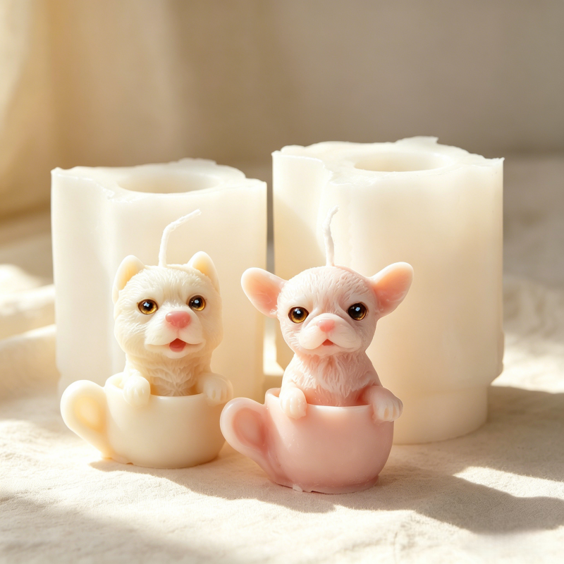 Cute Dog Cup Shaped Silicone M - Soap Making Jug review and price