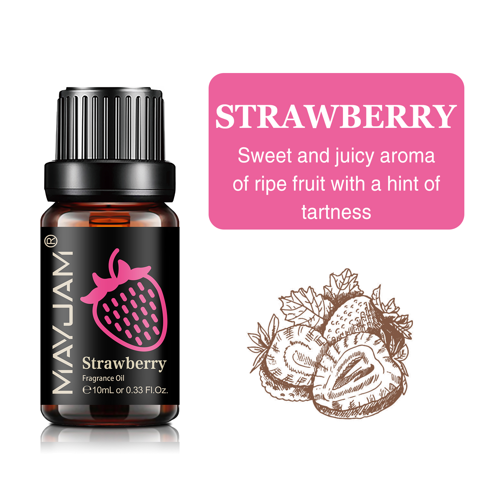 10ML Strawberry Fruit Fragranc - Coconut Oil Refined review and price