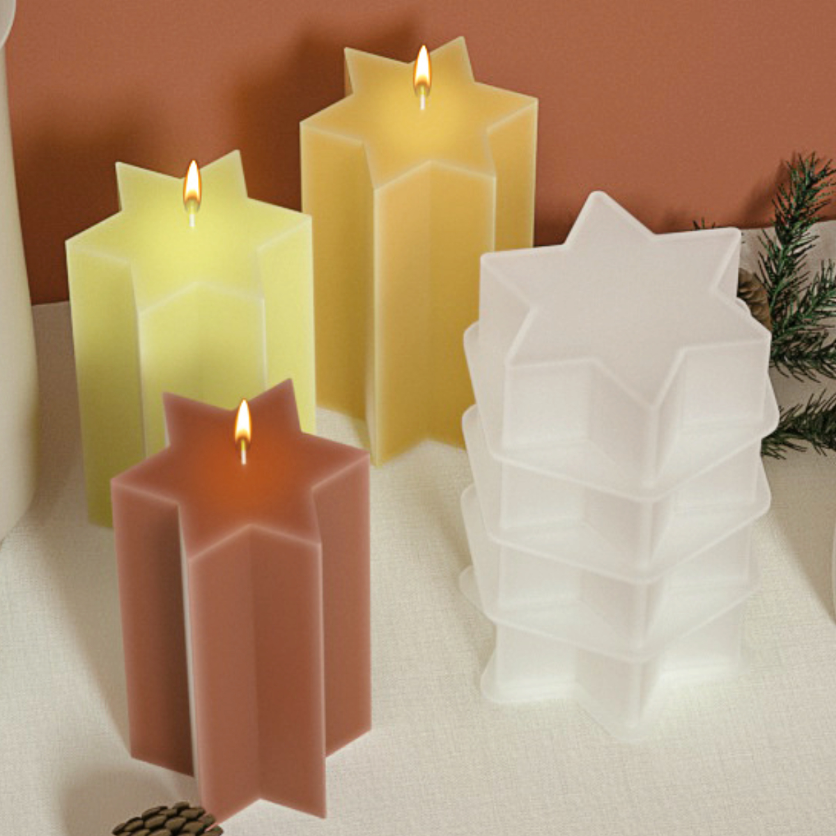 3D Hexagonal Column Silicone C - Soap Making Art review and price