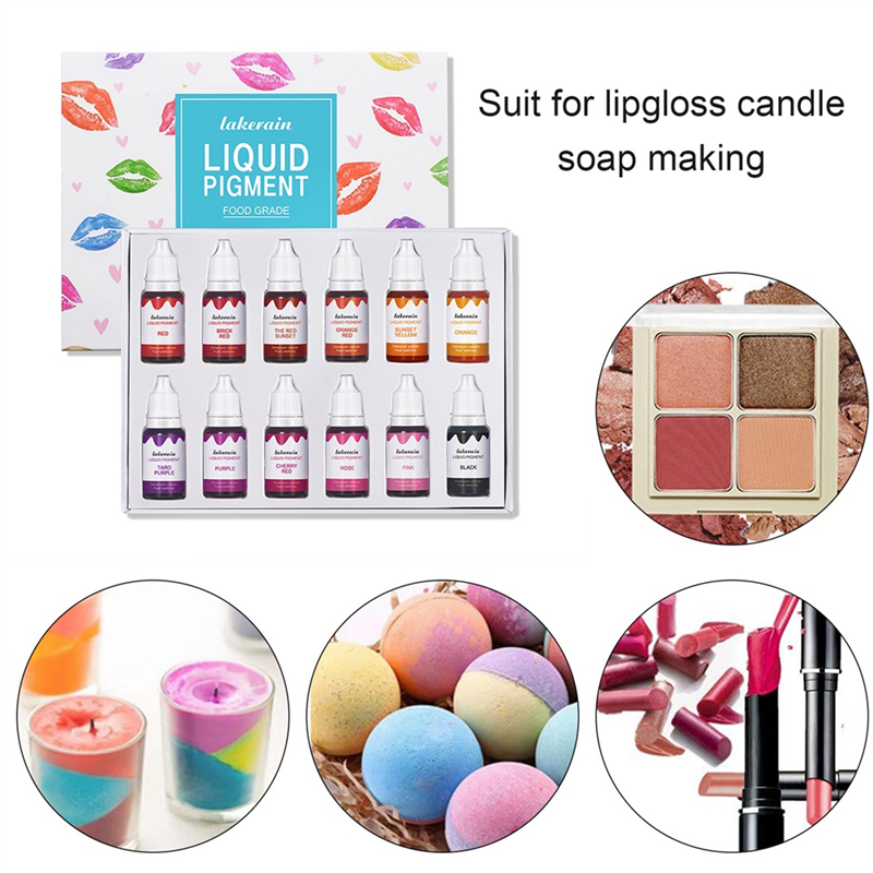 ABGU  12Colors/Set Epoxy Resin - Soap Making Die review and price