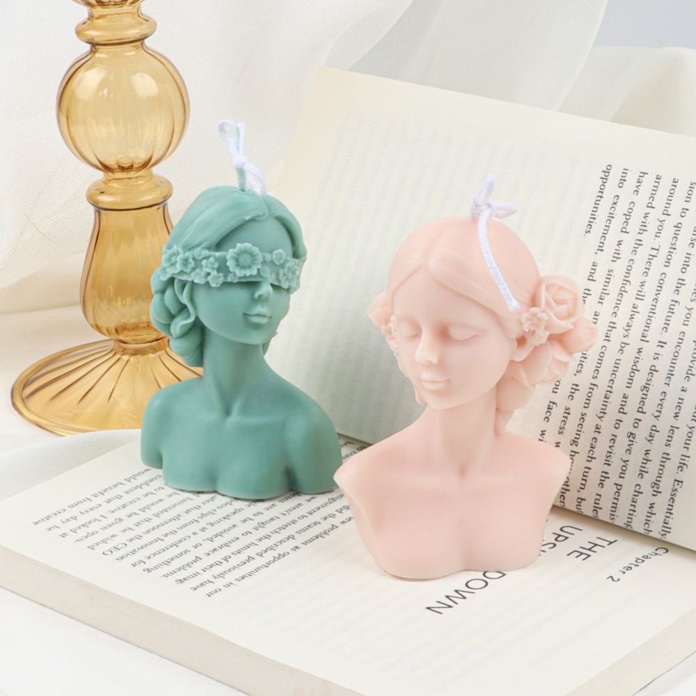 Flower Shape Blindfold Girl Si - Soap Making Art review and price