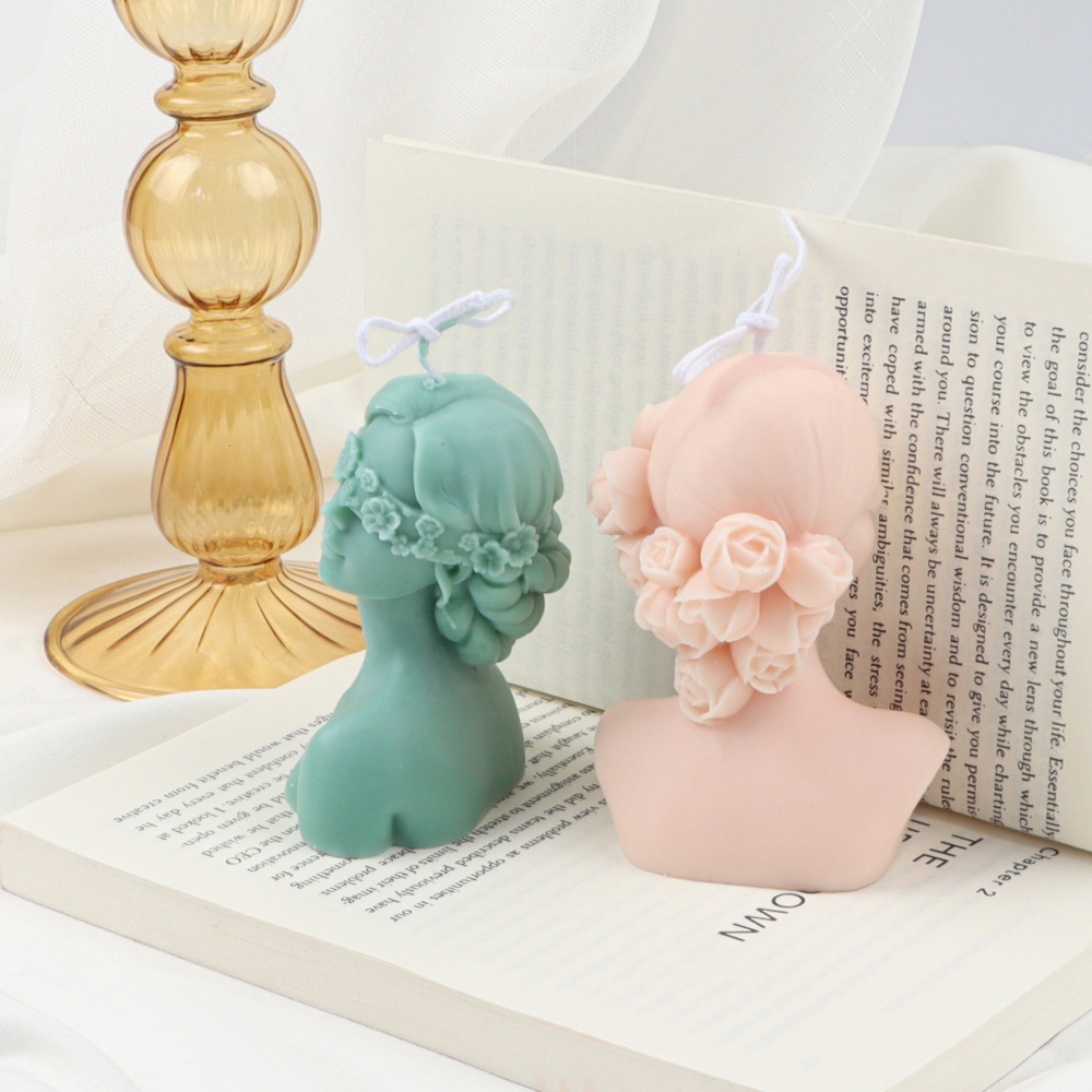 Flower Shape Blindfold Girl Si - Soap Making Art review and price