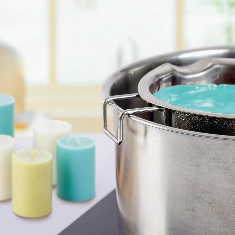 2Pcs Stainless Steel Wax Melti - Soap Making Jug review and price