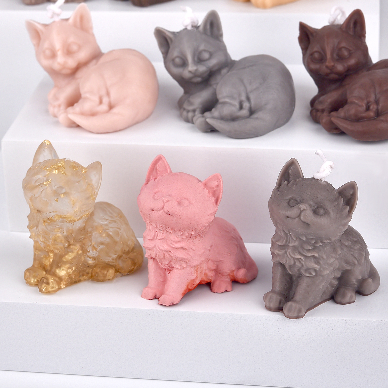 3D Dogs Cats Silicone Mold For - Soap Making Home review and price