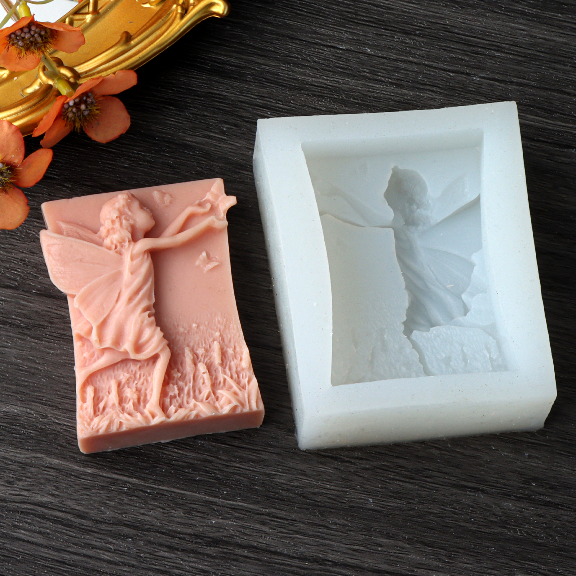 Flower Fairy Silicone Soap Mol - Soap Making Home review and price