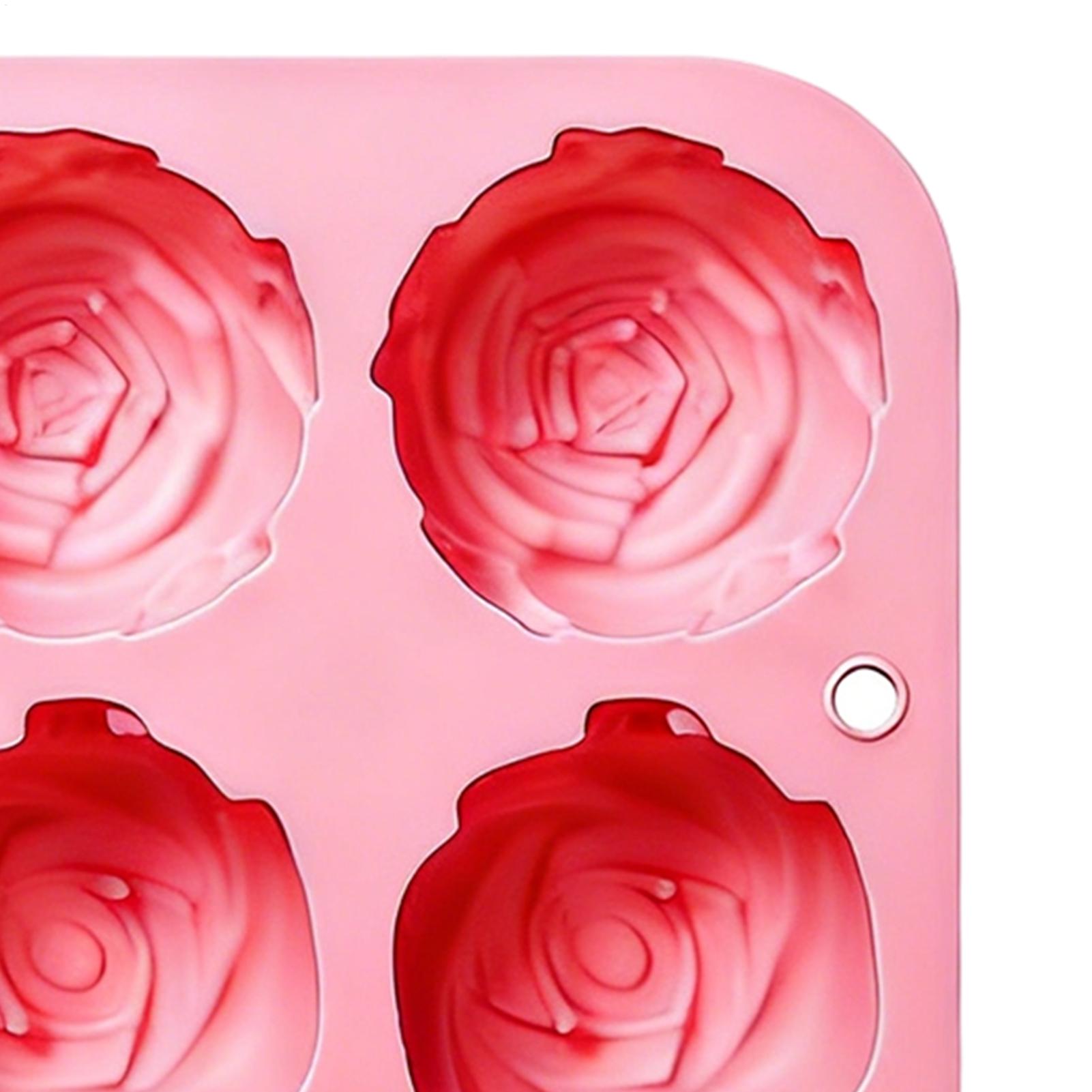 8 Holes Rose Flower Silicone M - Soap Making Home review and price