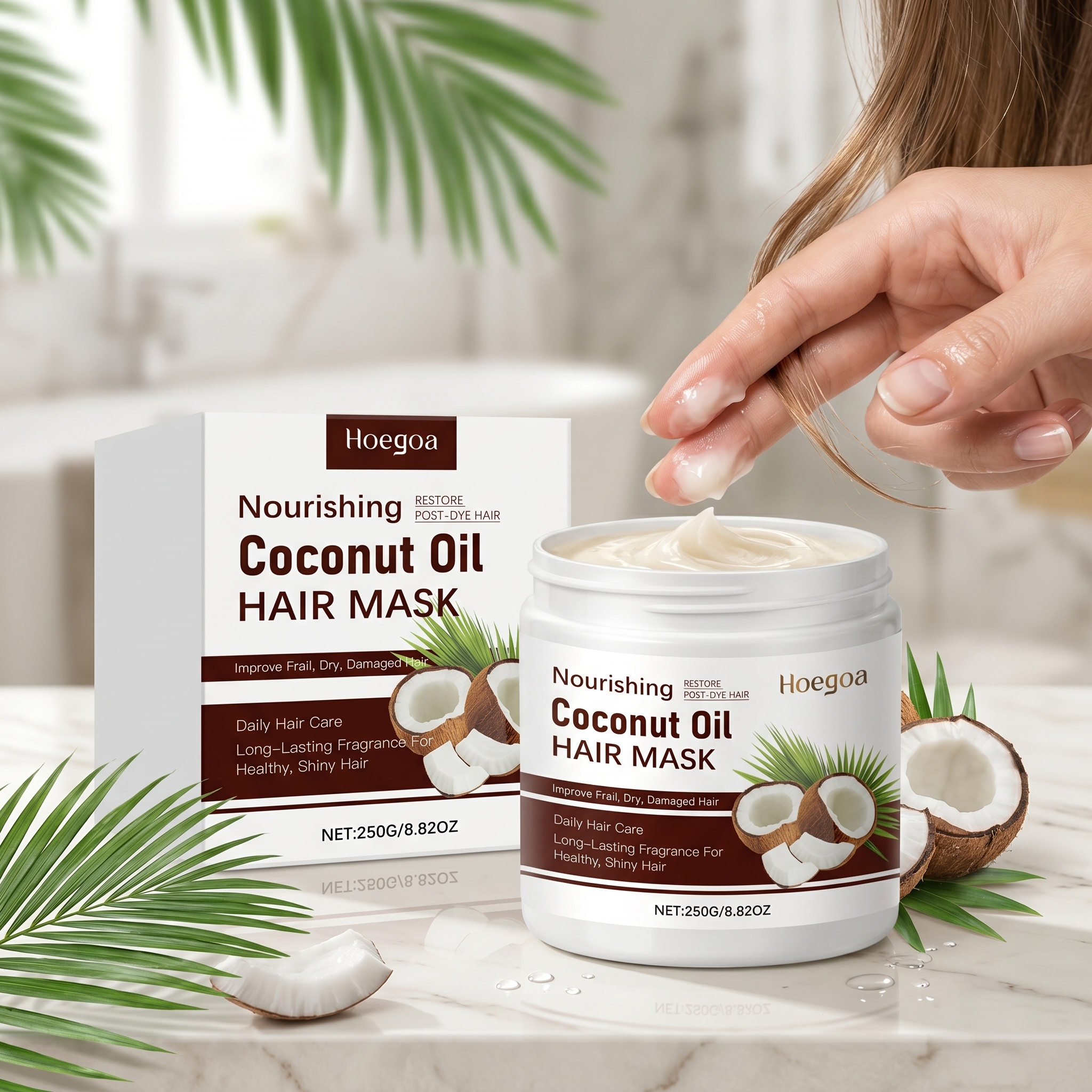 Coconut Oil Hair Mask Deep Moi - Coconut Oil Refined review and price