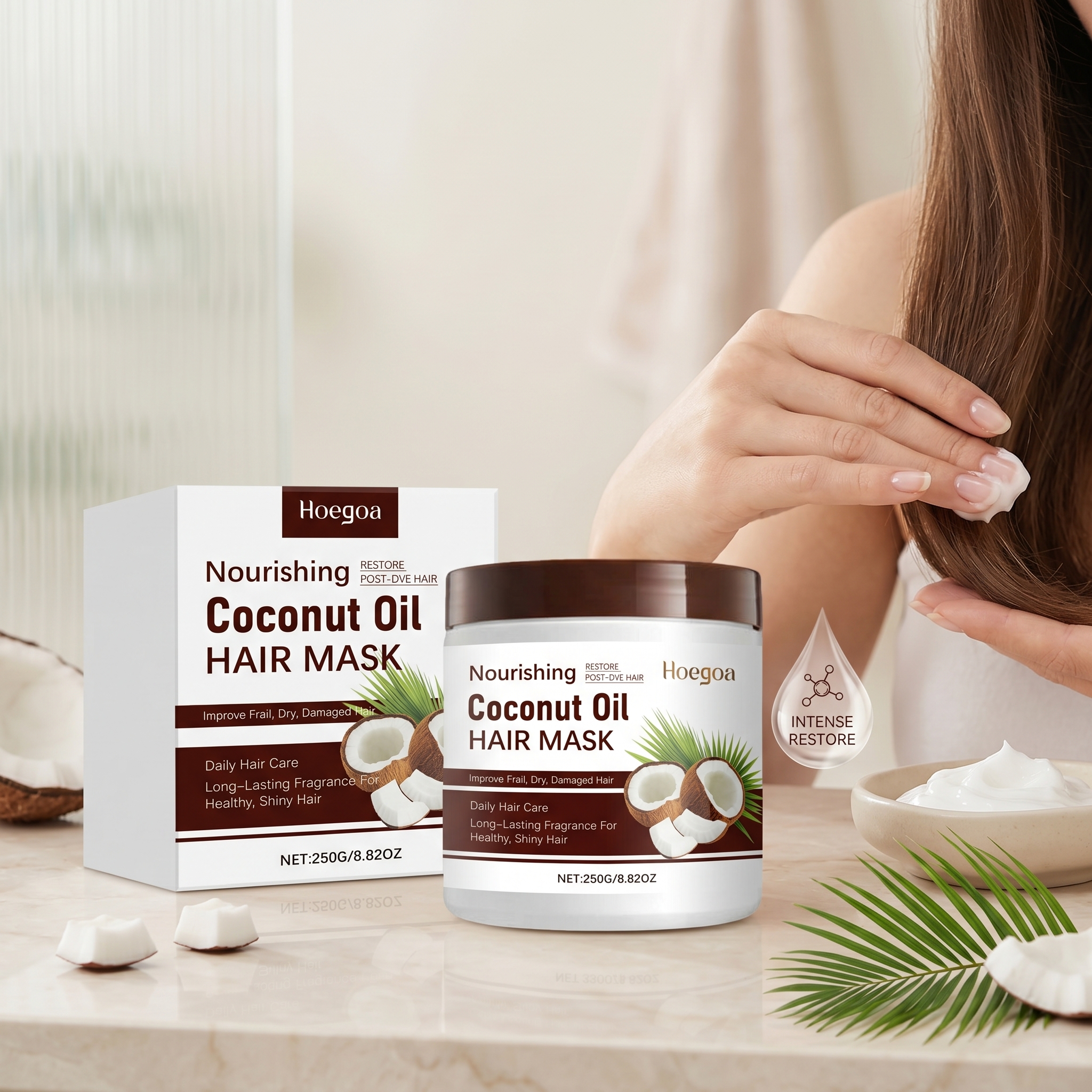 Coconut Oil Hair Mask Deep Moi - Coconut Oil Refined review and price