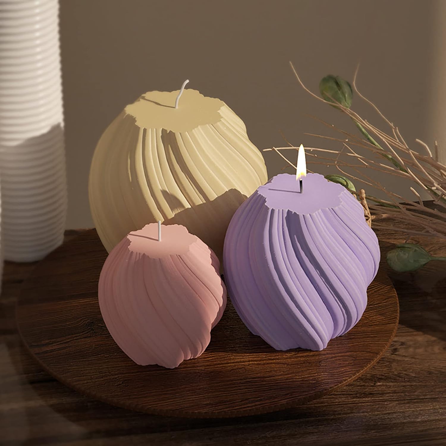 3 Pack Wave Candle Molds - Mul - Soap Making Home review and price