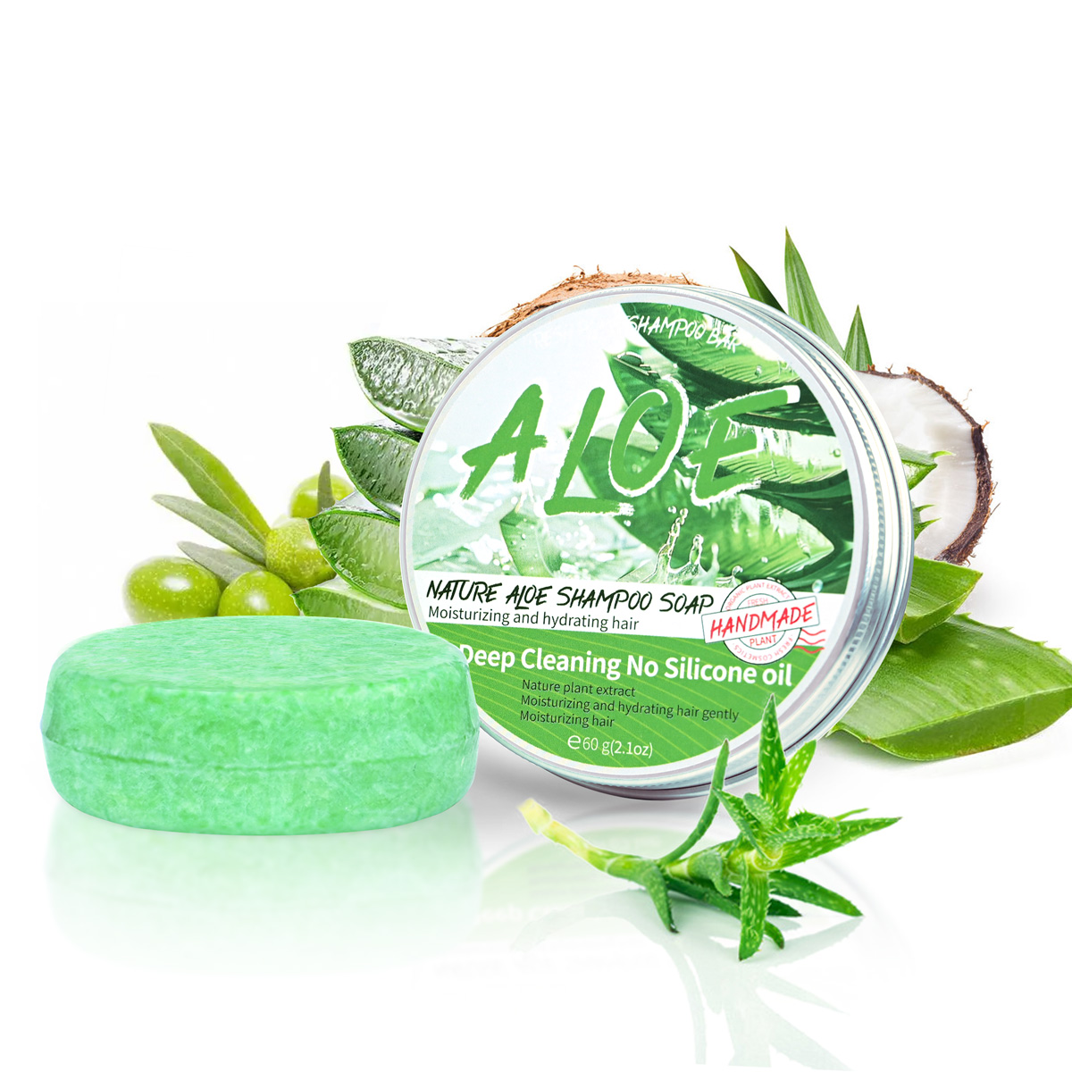 Organic Aloe Shampoo Bar Organ - Soap Making Glycerin Base review and price