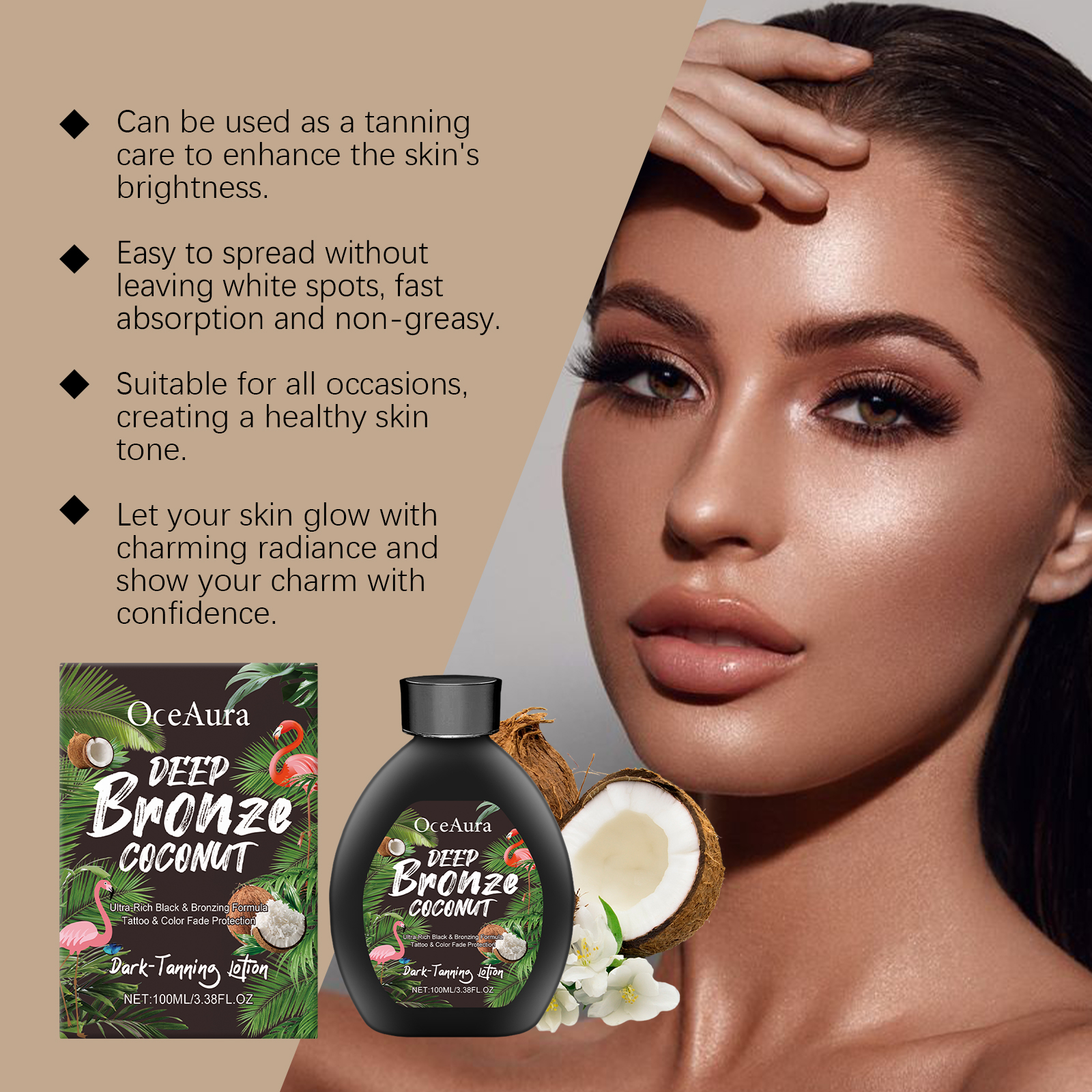 Coconut Oil Dark Tanning Lotio - Coconut Oil Refined review and price