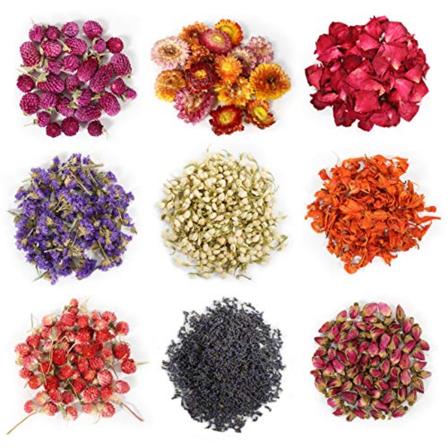 9 Bags Dried Flowers,100% Natu - Soap Making Home review and price